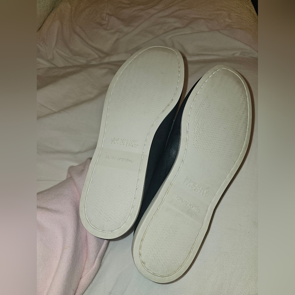 Women's Sperry Top-Sider Hayden Casual Loafers Blue and White Leather - Picture 4 of 8